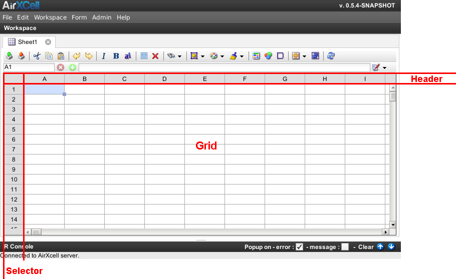 Calculation Sheet Layout